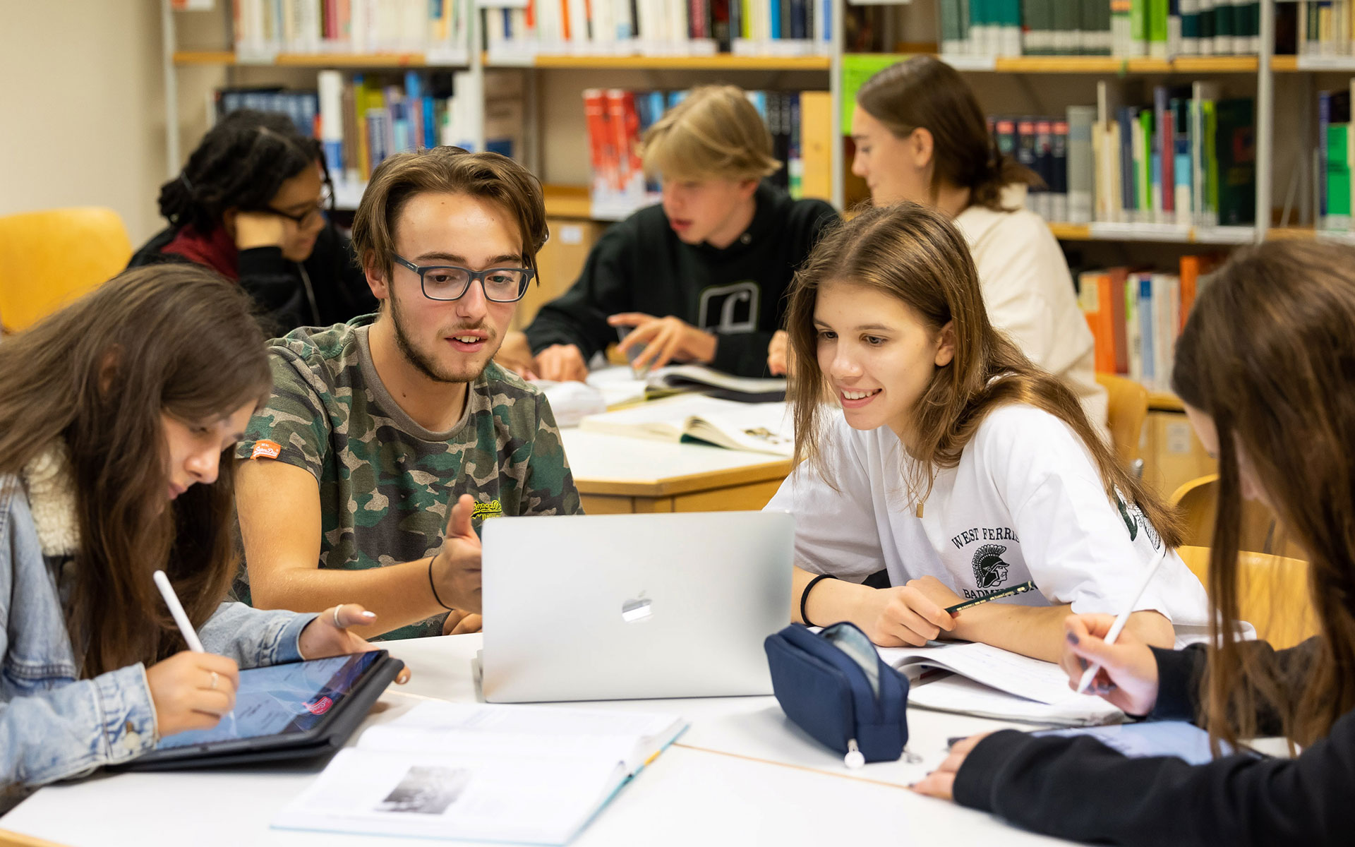 Unterricht im Albert Einstein Gymnasium Buchholz